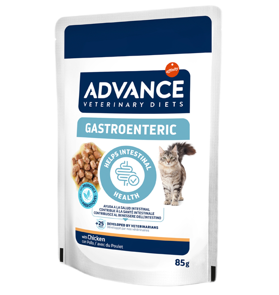 Advance VetDiet Gastroenteric для кошек с проблемами ЖКТ 85г